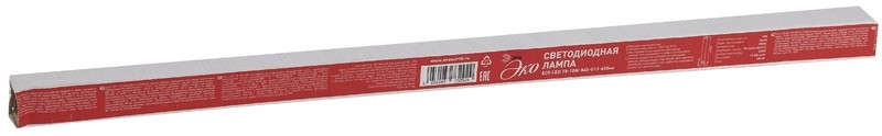 Лампа светодиодная ЭРА RED LINE ECO LED T8-10W-865-G13-600mm G13 10 Вт трубка стекло холодный дневно