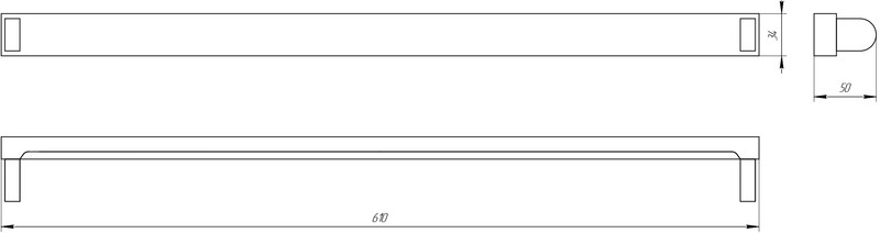 Светильник ЭРА SPO-801-0-001-060 IP20 под 1 светодиодную лампу T8 G13 LED 600мм