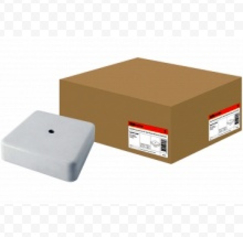 Коробка распаячная КР 50х50х20 ОП белая, IP40, с клем. колодкой, инд. штрихкод TDM