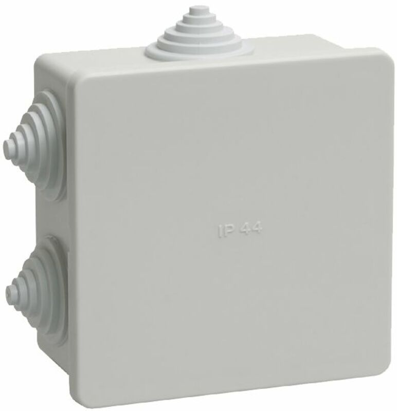 Коробка расп. КМ41235 о/п 85х85х40мм IP44 6вв. 7035 IEK