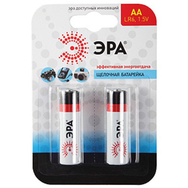 Батарейки ЭРА LR6-2BL SUPER Alkaline (40/320/15360)