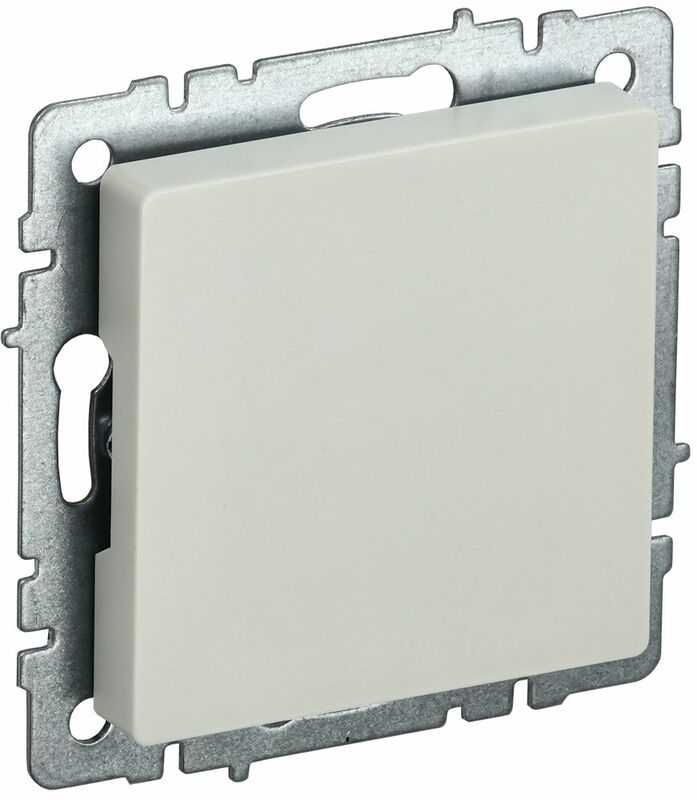 BRITE Заглушка с суппортом МЗ10-БрКр беж. IEK