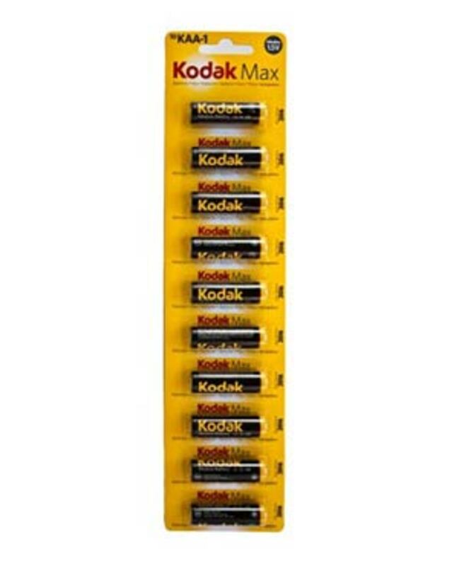 Батарейки Kodak LR6-10BL MAX SUPER Alkaline [KAA-10 ] (100/1000/20000)