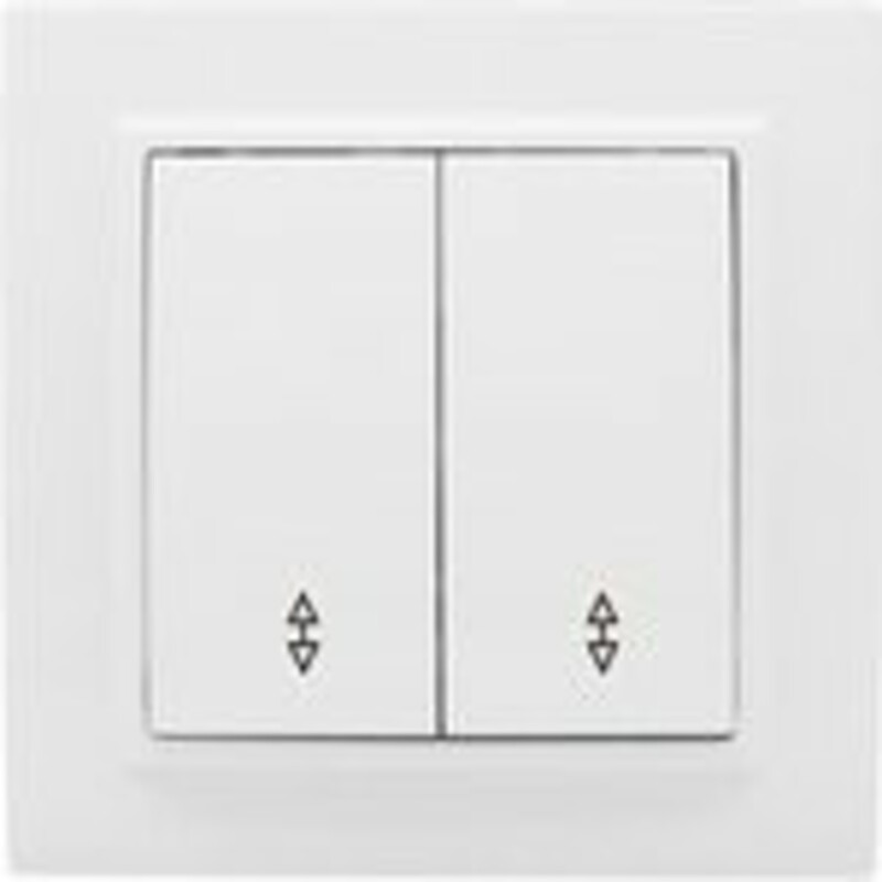 Переключатель проходной 2-кл. СП Минск 10А IP20 бел. Basic EKF