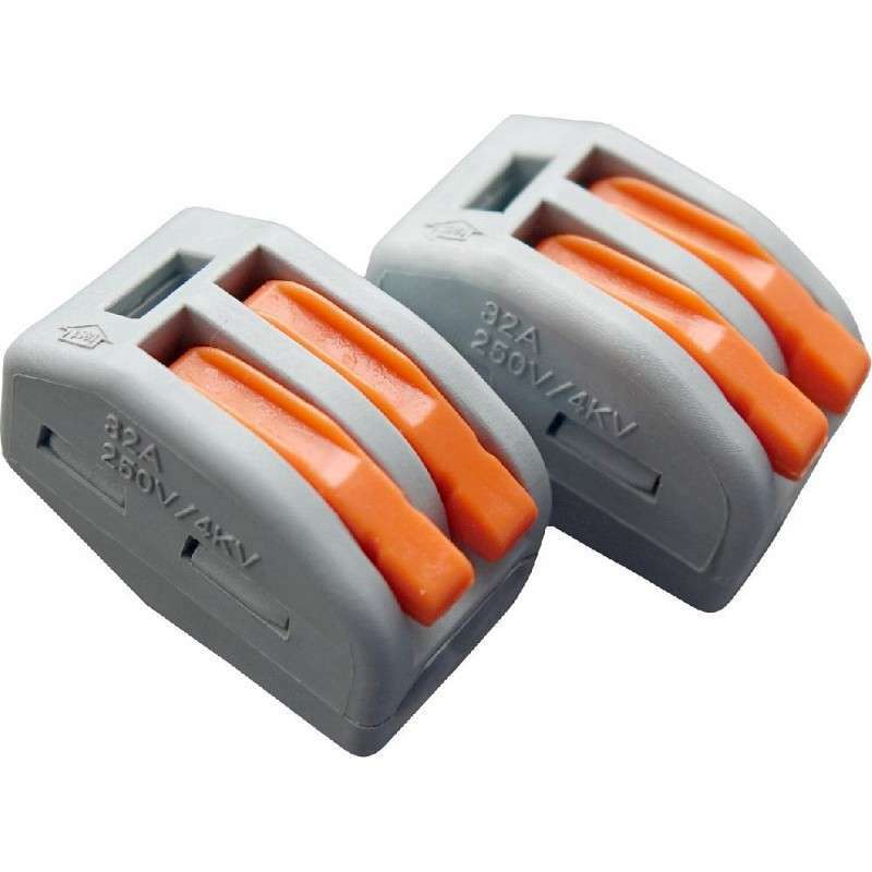 Клемма универсальная General СМК 222-412 2-проводная с рычагом шт., арт. 800481