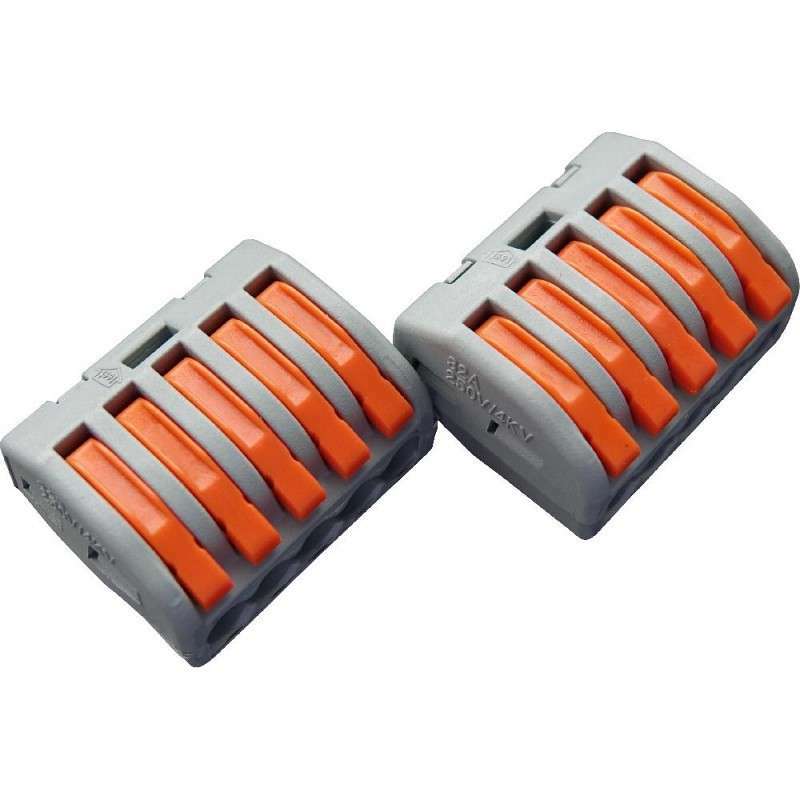 Клемма универсальная General СМК 222-415 5-проводная с рычагом шт., арт. 800483