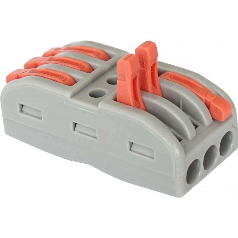 Клемма универсальная General СМК 222-423 3-проводная двусторонняя шт., арт. 800485