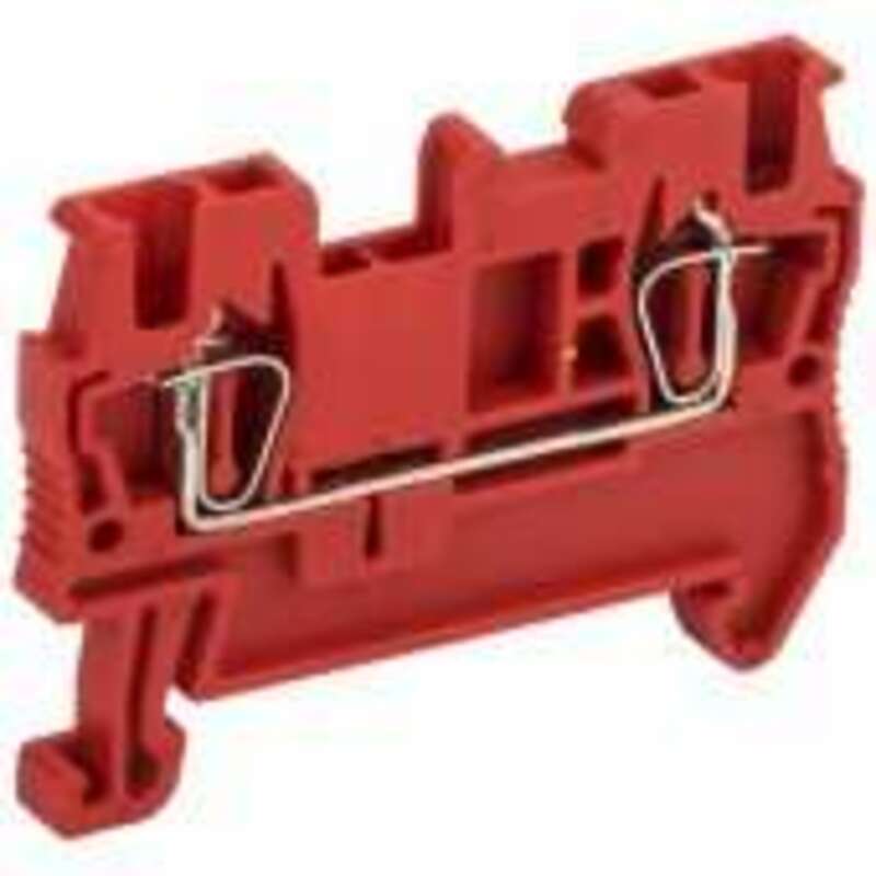 Клемма пружинная КПИ 2в-1,5 17,5А красный IEK