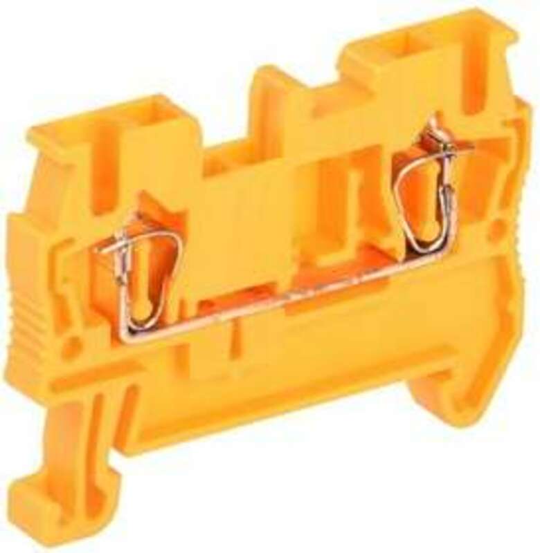 Клемма пружинная КПИ 2в-2,5 31А оранжевый IEK