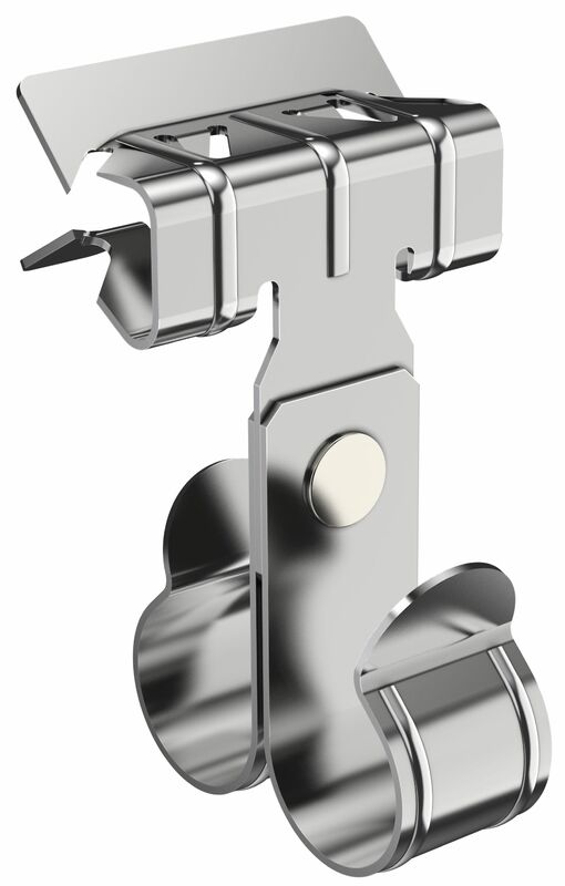 Зажим балочный 2-7мм под трубу 20мм двойной HDZ IEK