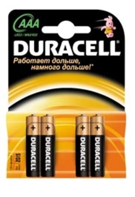 Duracell LR03-4BL BASIC CN (48/192/29184)