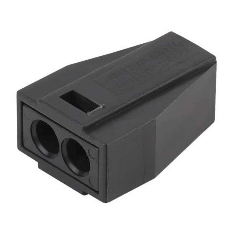 Клемма СМК 773-302, с пастой, 2 отверстия, 0.5-2.5 мм², уп. 4шт