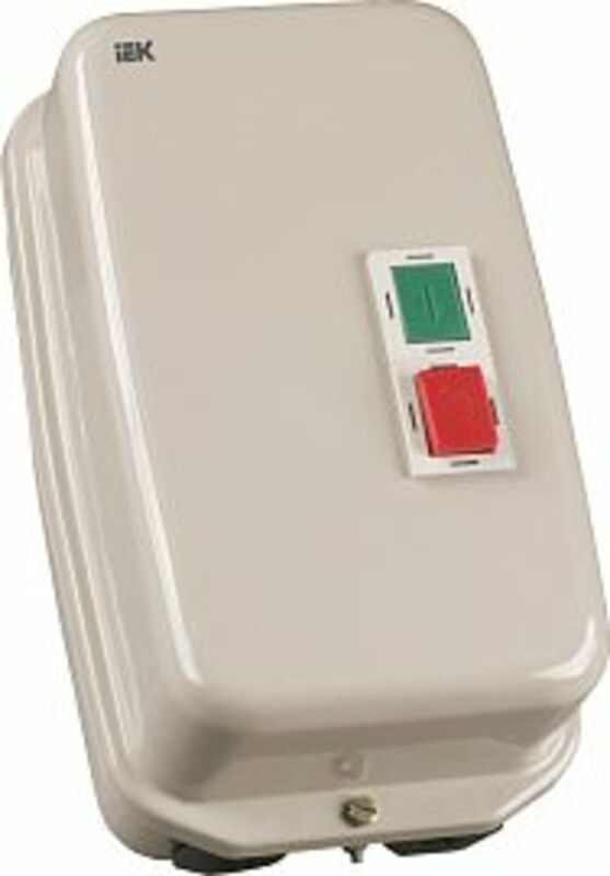 Контактор КМИ46562 65А IP54 с индик. Ue=400В/АС3 IEK