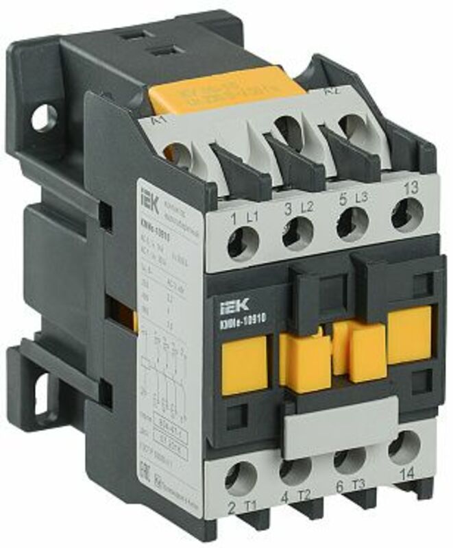 Контактор КМИе-11211 12А 400В/АС3 1НЗ IEK