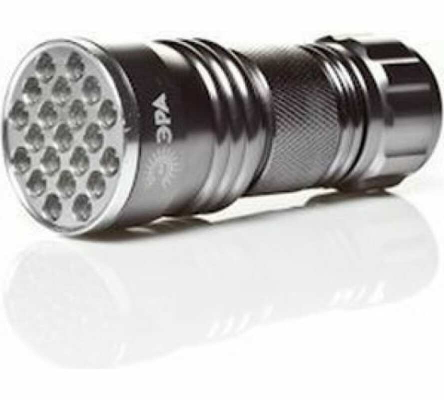 Светодиодный фонарь ЭРА SD21 ручной на батарейках алюминиевый