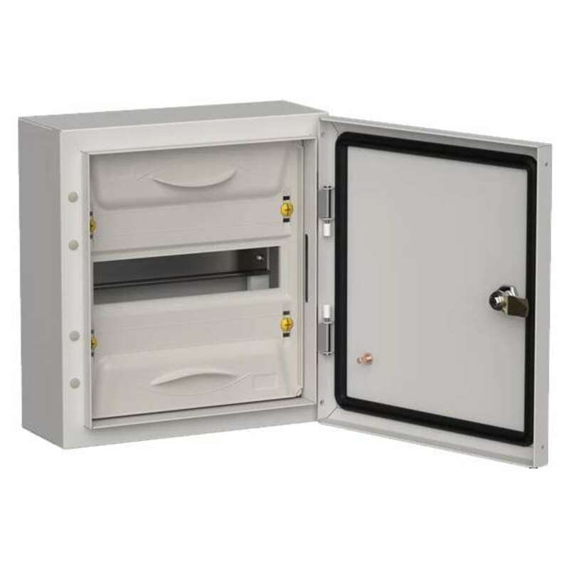 TITAN 5 Корпус мет. ЩРн-12 (1х12) 335х310х140 IP54 сер IEK