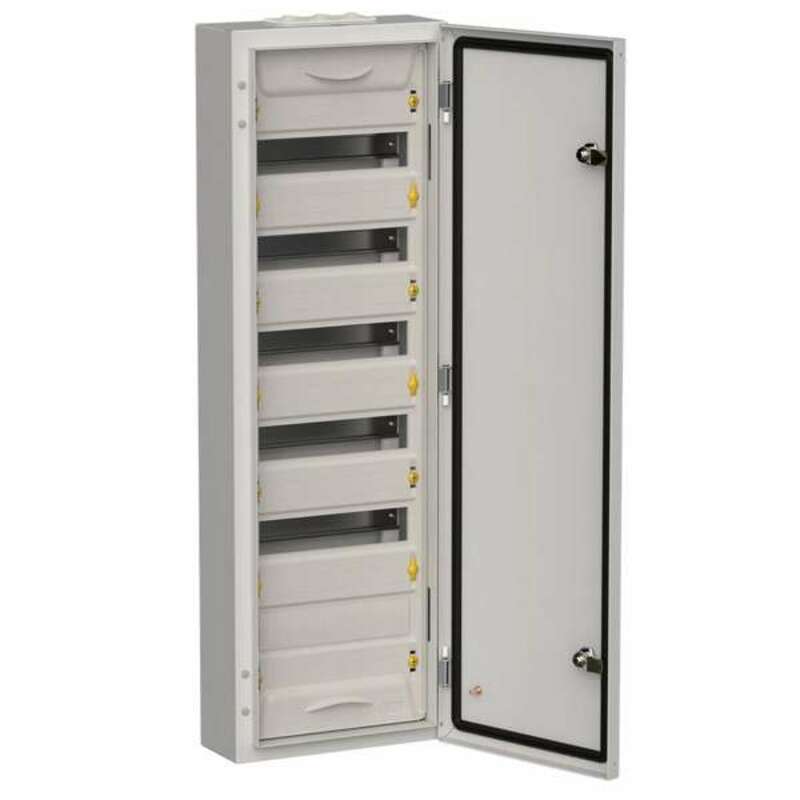 TITAN 5 Корпус мет. ЩРн-72 (1х72) 960х310х140 IP54 сер IEK