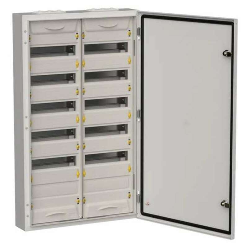 TITAN 5 Корпус мет. ЩРн-144 (2х72) 960х570х140 IP54 сер IEK