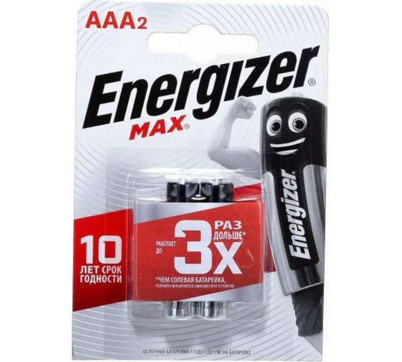 Элемент питания Energizer MAX LR03/286 BL2