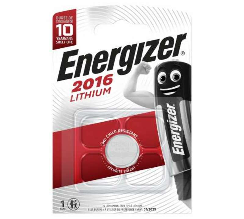 Элемент питания Energizer Lithium CR2016 BL1