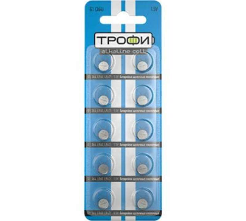 Батарейки Трофи G1 (364) LR621 LR60 ENERGY POWER Button Cell (200/1600/172800)