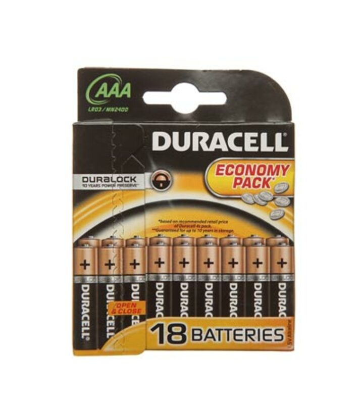 Duracell LR03-18BL BASIC (18/180/41760)