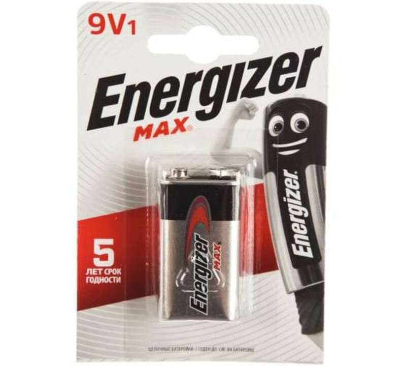 Батарейка Energizer MAX 522/9V 1шт