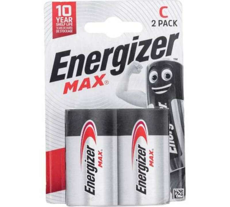 Батарейка Energizer MAX Alk E93/С BP2