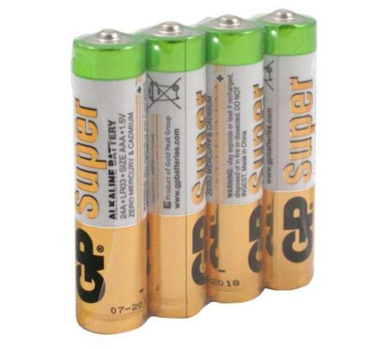 Батарейка Super Alkaline LR03  GP 24ARS-2SB4