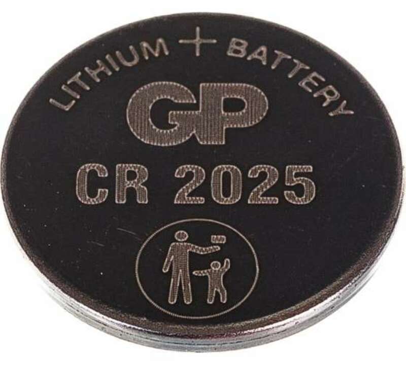 Литиевая дисковая батарейка GP Lithium CR2025 - 1 шт. в блистере