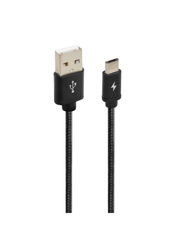 OXION DCC258 дата-кабель с возможностью зарядки USB 2.0 (M) - Micro-USB (M), 1.3м черный