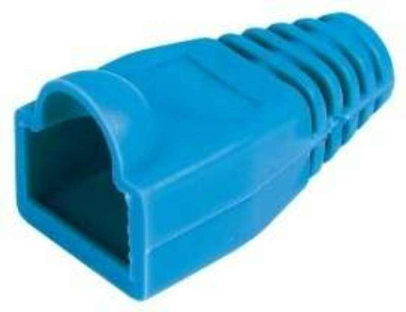 ITK Колпачок изолирующий для разъема RJ-45, PVC, СИНИЙ