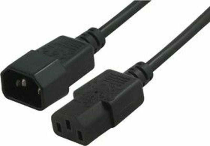 ITK Кабель электропитания PDU 3х1,5 2М с разъёмами С13-C14