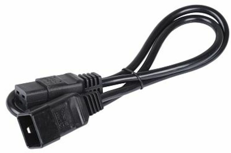 ITK Кабель электропитания PDU 3х1,5 1М с разъёмами С19-C20