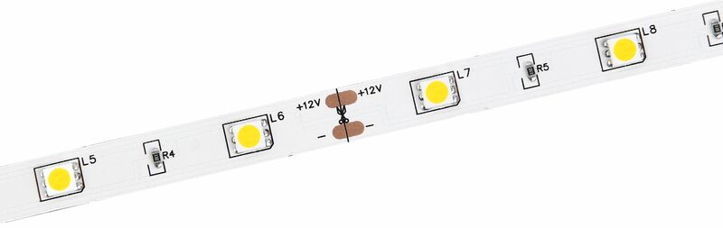 Лента LED 5м LSR-5050WW30-7,2-IP20-12В IEK