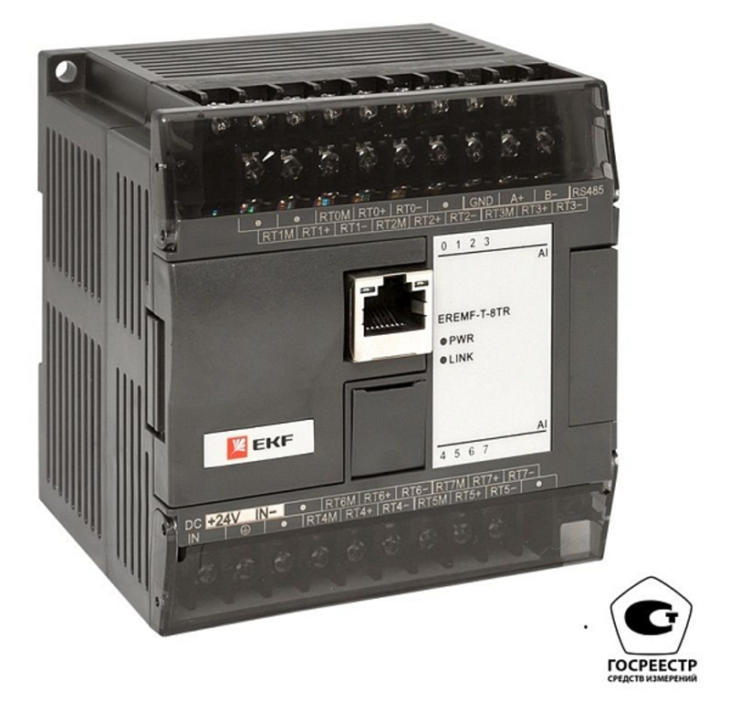 Модуль ввода термосопротивлений EREMF 8 PRO-Logic EKF (с поверкой)