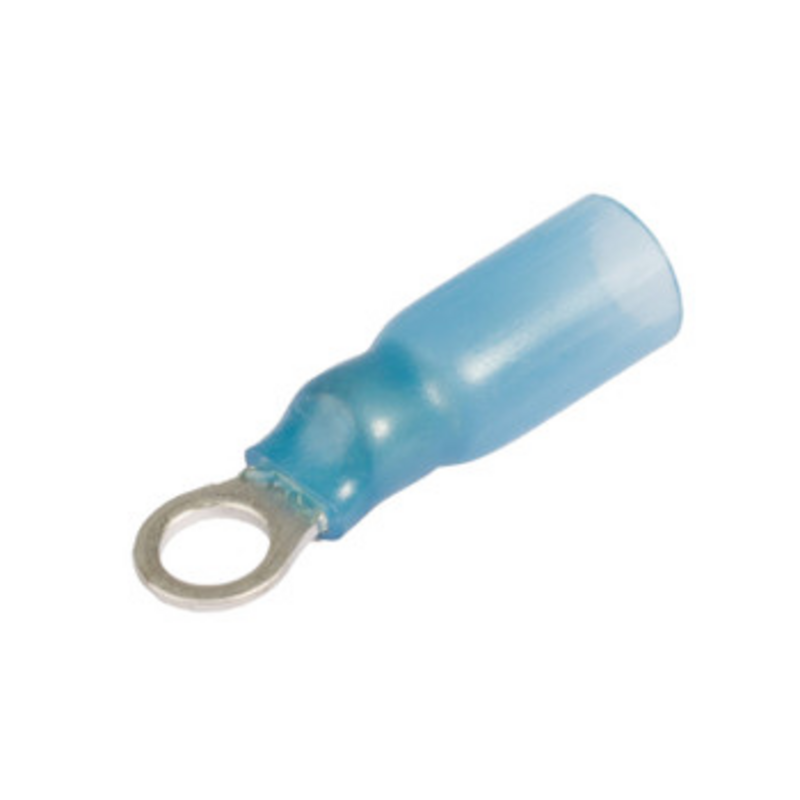 Наконечник НКИ-Т 2,5-4 кольцо 2,5мм², термоусадка, синий, уп.25шт