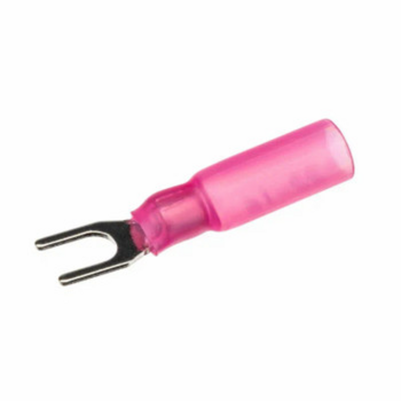 Наконечник НВИ-Т 1,5-4 вилка 1,5мм², термоусадка, красный, уп.25шт