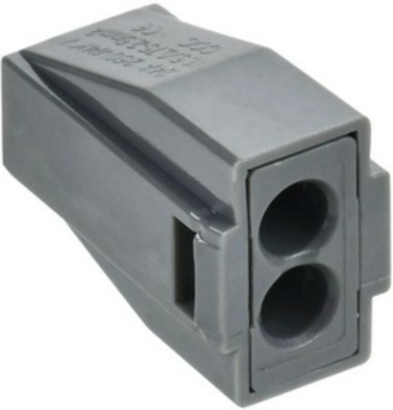 Клемма СМК 773-302, с пастой, 2 отверстия, 0.5-2.5 мм², уп.20шт