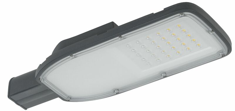 Светильник LED ДКУ 1004-50Ш 3000К IP65 серый IEK