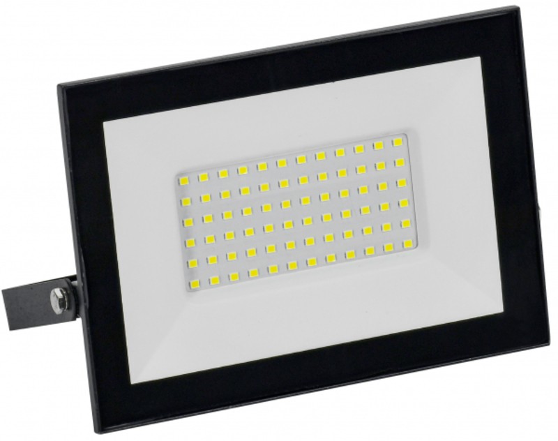 Прожектор LED СДО 001-70 6500К IP65 черный GENERICA