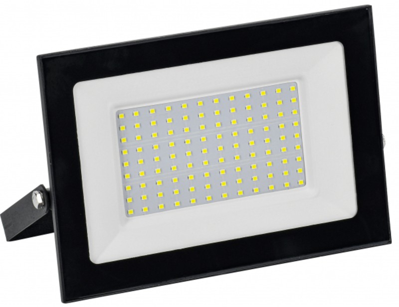 Прожектор LED СДО 001-100 6500К IP65 черный GENERICA