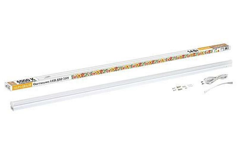 Светильник LED ДПО 2001 14 Вт, 4000К, IP40, Народный